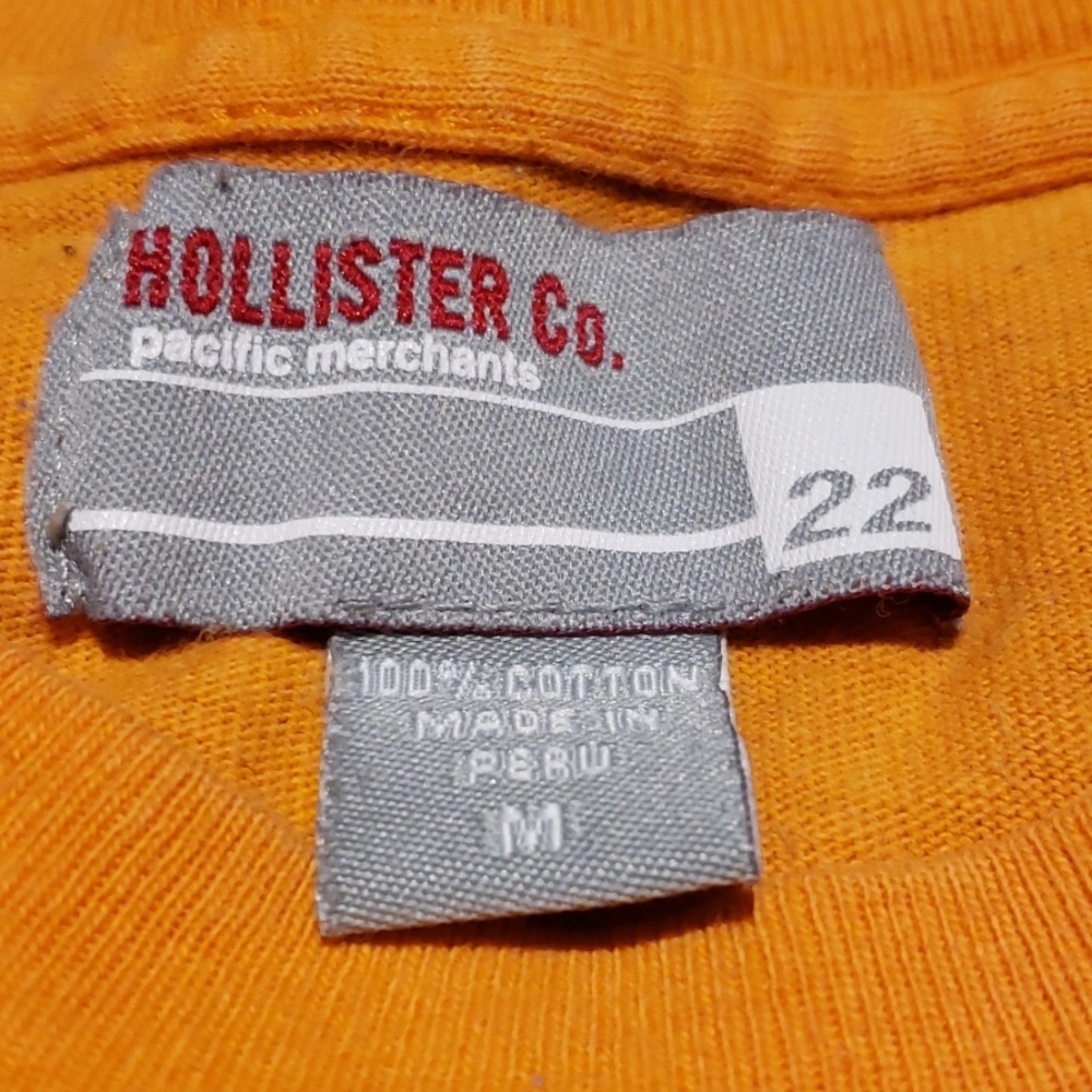 Orange Hollister Rose Forever Sweet T-Shirt - Picture 4 of 7
